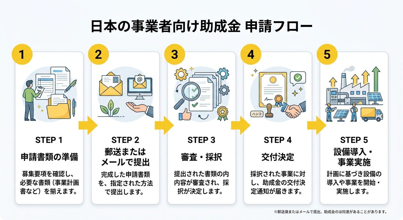 申請フロー