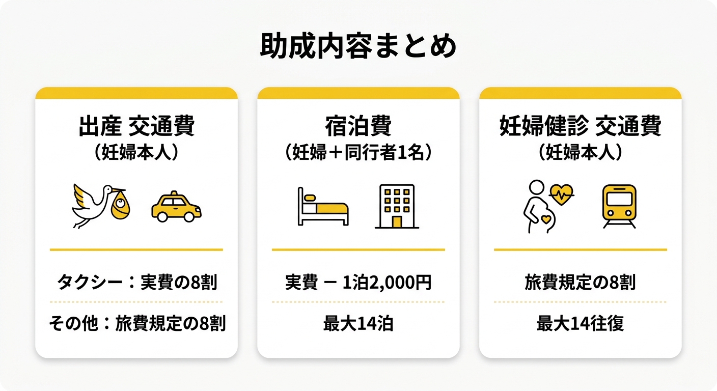 助成内容まとめ