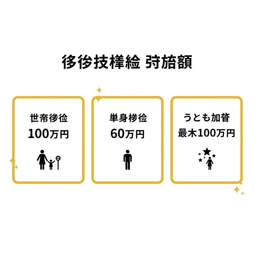 移住支援金の支給額一覧