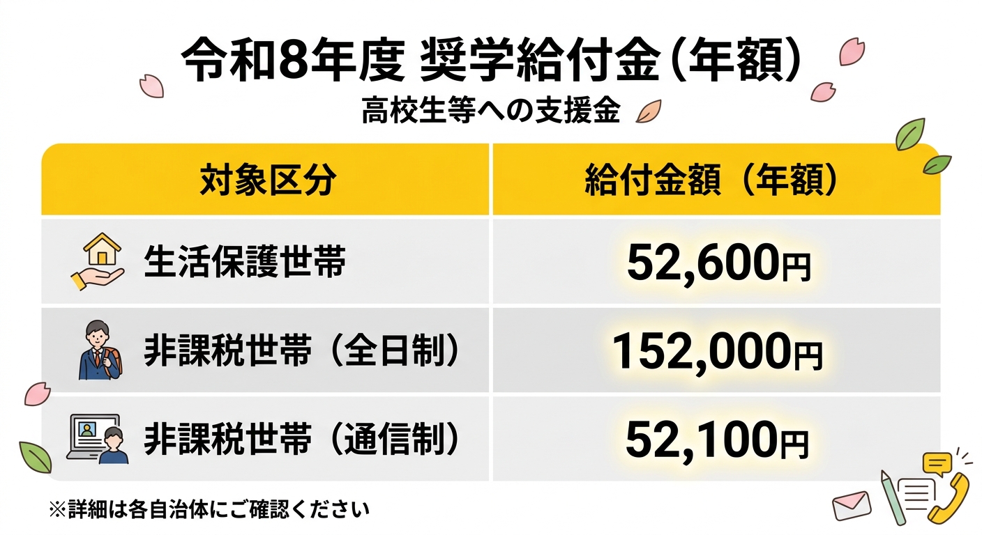 令和8年度支給額テーブル