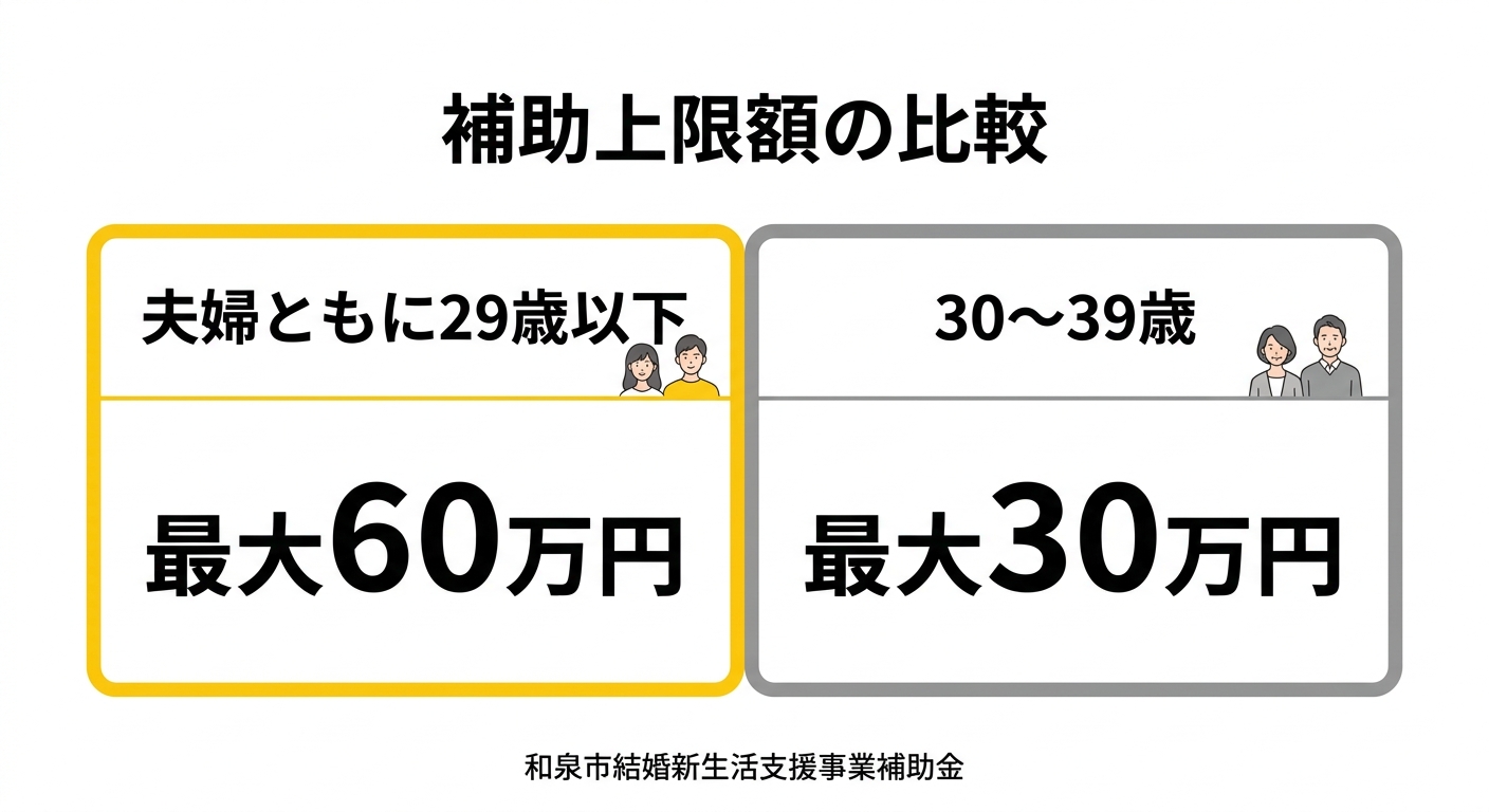 補助上限額の比較