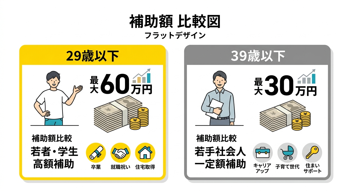 補助額比較図
