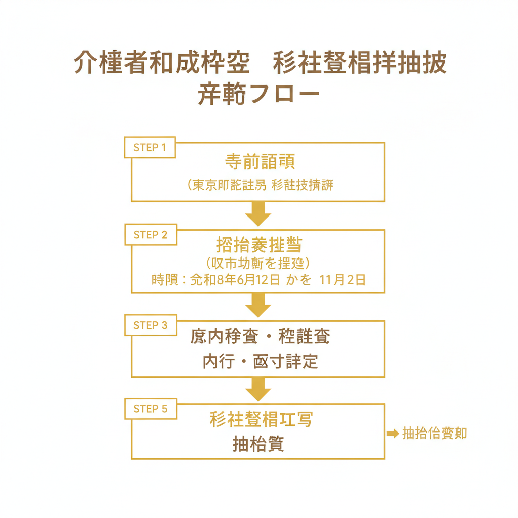介護老人保健施設 施設整備費補助の申請フロー図