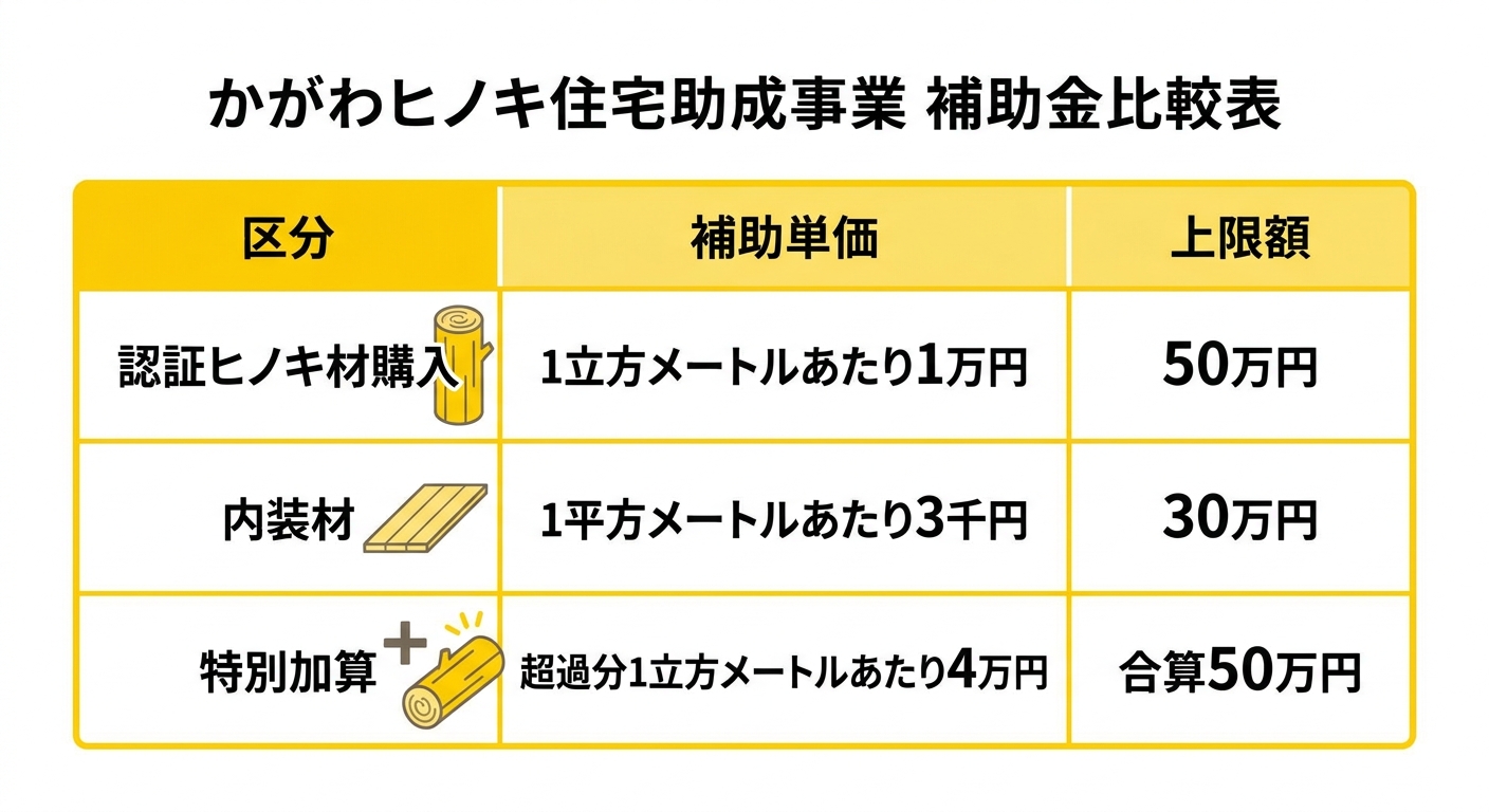 補助金比較表