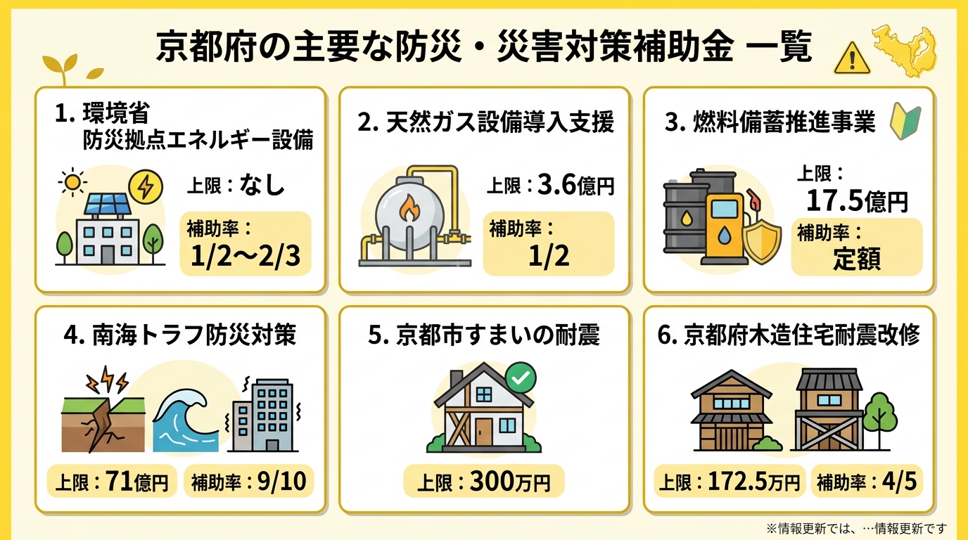 主要補助金比較