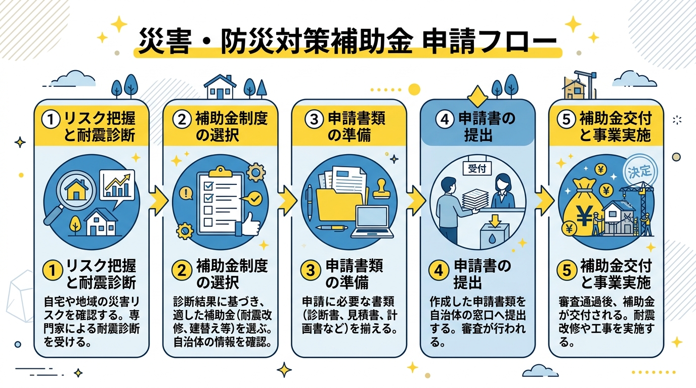 申請フロー図