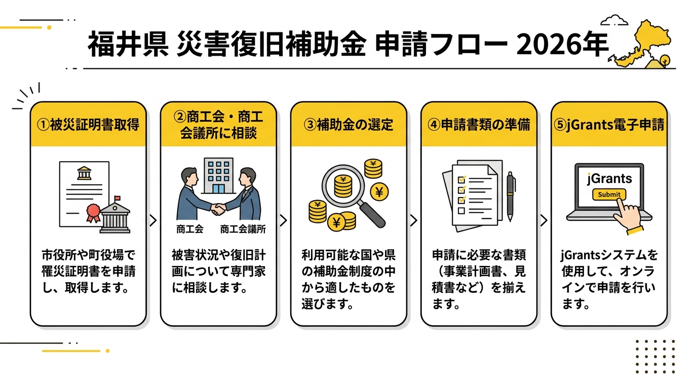 申請フロー図