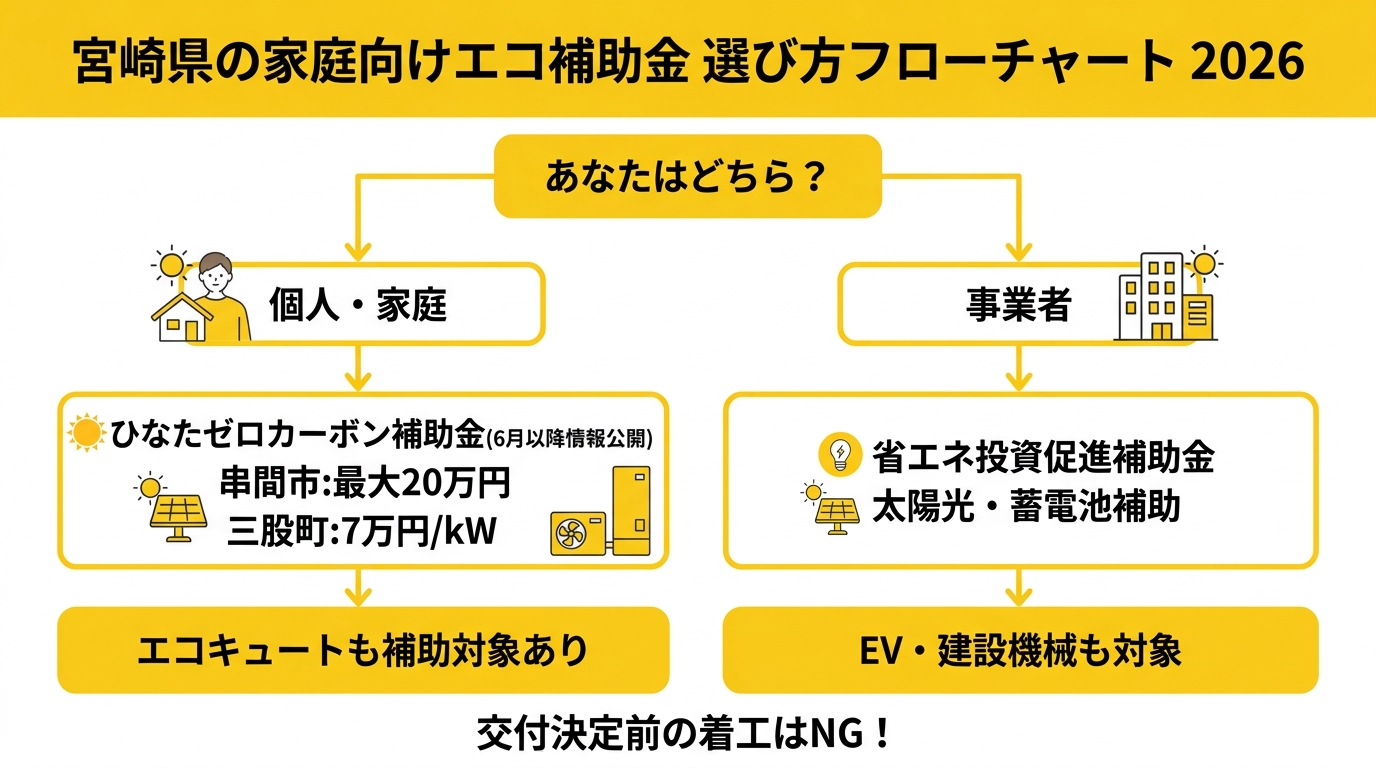 宮崎県エコ・SDGs補助金 個人・家庭向け制度まとめ